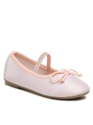 Nelli Blu Baleriny NELLI BLU-CSS20395-03 Różowy. Czerwone baleriny dziewczęce Nelli Blu, bez wzorów, ze skóry, bez obcasa, bez zapięcia. Za 47.99 zł.