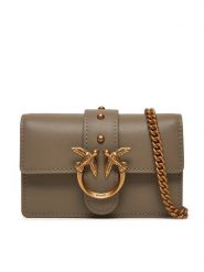Pinko Torebka Love One Micro C . AI 24-25 PCPL 100064 A0F1 Szary. Szare torebki wieczorowe damskie Pinko, bez wzorów, ze skóry, bez dodatków. Za 749.99 zł.