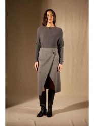 Perfect Cashmere Kaszmirowy sweter "Souna" w kolorze antracytowym rozmiar: L. Czarne swetry klasyczne damskie Perfect Cashmere, l, z kaszmiru, bez kołnierzyka. Za 565.99 zł.