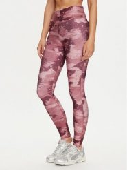 Reebok Legginsy Id Train Camo 100035803 Bordowy Slim Fit. Czerwone legginsy damskie Reebok, xs, bez wzorów, z syntetyku, na fitness i siłownię. Za 149.99 zł.