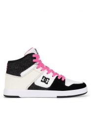 DC Shoes Sneakersy CURE HI TOP ADJS700096-BZD Beżowy. Brązowe obuwie sportowe damskie DC Shoes, ze skóry, bez zapięcia. Za 207.99 zł.