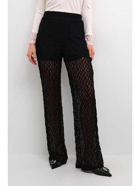 Cream Spodnie "Tamara" w kolorze czarnym rozmiar: 44. Czarne spodnie materiałowe damskie Cream, bez wzorów, z materiału. Za 100.52 zł.