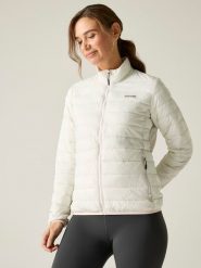 Regatta Kurtka pikowana "Hillpack II" w kolorze kremowym rozmiar: 44. Brązowe kurtki damskie Regatta, bez wzorów, bez kaptura. Za 145.94 zł.