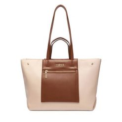 Torebka MEXX. Brązowe shopper bag Mexx, bez wzorów, bez dodatków. Za 249.99 zł.