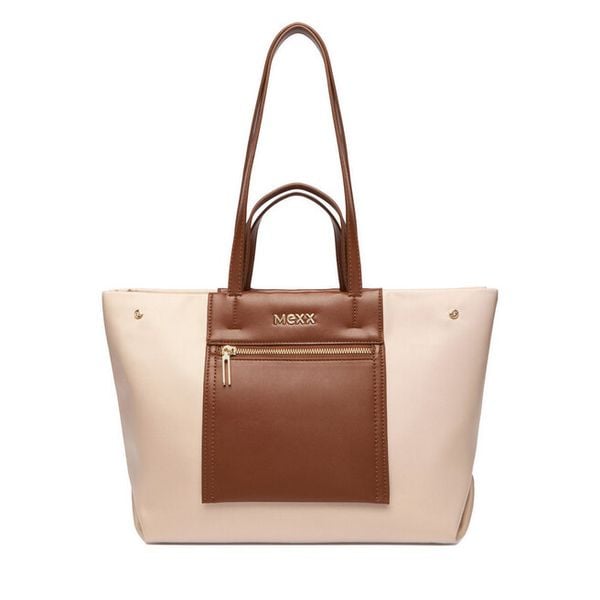 Torebka MEXX. Brązowe shopper bag Mexx, bez dodatków. Za 249.99 zł.