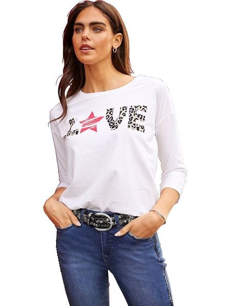 Heine Koszulka w kolorze białym rozmiar: 36. Białe koszulki damskie Heine, bez wzorów, z bawełny, bez kołnierzyka, bez ramiączek. Za 34.93 zł.