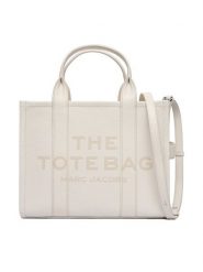 Marc Jacobs Torebka The Leather Medium Tote H004L01PF21 Écru. Shopper bag Marc Jacobs, bez wzorów, ze skóry, bez dodatków. Za 1,939.00 zł.