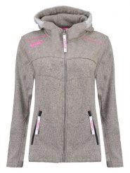 Canadian Peak Kurtka polarowa "Terrufleak" w kolorze szarym rozmiar: XL. Szare kurtki damskie Canadian Peak, xl, z aplikacjami, z materiału, bez kaptura. Za 142.54 zł.