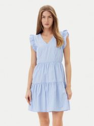 Vero Moda Sukienka codzienna 10325250 Niebieski Regular Fit. Niebieskie sukienki damskie Vero Moda, bez wzorów, z bawełny, bez ramiączek. Za 99.99 zł.