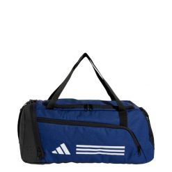 Torba Essentials 3-Stripes Duffel Small. Białe torby sportowe Adidas, bez wzorów, z materiału. Za 159.00 zł.