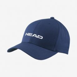 Czapka Head Promotion. Niebieskie czapki damskie Head, bez wzorów, z bawełny. Za 75.00 zł.