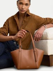 LAUREN RALPH LAUREN Torebka 431P18711001 Brązowy. Brązowe torebki klasyczne damskie Lauren Ralph Lauren, ze skóry, bez dodatków. Za 1,599.00 zł.