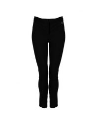 Patrizia Pepe Spodnie | DP0082/A43 | Kobieta | Czarny. Czarne spodnie materiałowe damskie Patrizia Pepe, bez wzorów, z bawełny. W wyprzedaży za 299.00 zł.