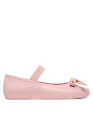 Melissa Baleriny Sophie Crush Ad 37836 Różowy. Czerwone balerinki damskie Melissa, bez wzorów, z tworzywa sztucznego. Za 358.99 zł.