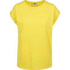 Koszulka Damska Z Rozszerzonym Ramieniem. Czarne koszulki damskie Urban Classics, xl, bez wzorów, bez kołnierzyka, bez ramiączek. Za 55.99 zł.