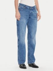 Wrangler Jeansy Cowboy 112371112 Niebieski Straight Fit. Niebieskie jeansy damskie Wrangler. Za 359.99 zł.