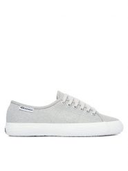 Superga Tenisówki 3750 Jersey Lame Leggera Low Top S4135ZW Srebrny. Szare trampki damskie Superga, bez wzorów, z jersey, bez zapięcia. Za 319.99 zł.
