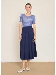 BGN Spódnica w kolorze granatowym rozmiar: 36. Niebieskie spódnice damskie BGN, na imprezę, bez wzorów, midi. Za 121.99 zł.