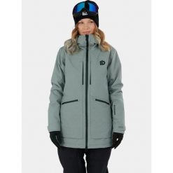 Kurtka Narciarska Damska Fundango Pemberton Eco Allmountain. Zielone kurtki sportowe damskie FUNDANGO, na zimę, xs, bez wzorów, z materiału, bez kaptura. W wyprzedaży za 599.00 zł.