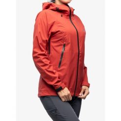 Kurtka przeciwdeszczowa damska Helikon-Tex Squall Hardshell. Czerwone kurtki damskie HELIKON-TEX, bez wzorów, z hardshellu, bez kaptura. Za 839.99 zł.