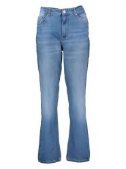 ONLY Dżinsy - Regular fit - w kolorze niebieskim rozmiar: 48/L32. Niebieskie jeansy damskie Only, z podwyższonym stanem. Za 118.28 zł.