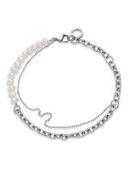 Paul Hewitt Bransoletka z perłami rozmiar: onesize. Białe bransoletki damskie paul hewitt, ze stali. Za 222.41 zł.