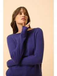 Just Cashmere Kaszmirowy sweter "Grace" w kolorze niebieskim rozmiar: L. Niebieskie swetry klasyczne damskie Just Cashmere, l, z kaszmiru, bez kołnierzyka. Za 437.17 zł.