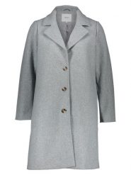 Pepe Jeans Płaszcz przejściowy w kolorze szarym rozmiar: L. Szare płaszcze damskie Pepe Jeans, l, bez wzorów, z jeansu, bez kaptura. Za 255.34 zł.