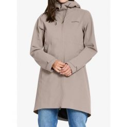 Parka przeciwdeszczowa damska Didriksons Bea Parka 6. Brązowe parki damskie Didriksons, bez kaptura. Za 835.99 zł.