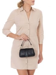 Lia Biassoni Skórzana torebka "Forgialle" w kolorze czarnym - 20 x 11 x 6 cm rozmiar: onesize. Czarne torebki klasyczne damskie Lia Biassoni, z materiału, bez dodatków. Za 217.99 zł.