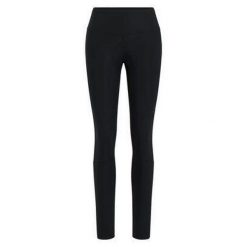Legginsy rowerowe damskie Odlo ZEROWEIGHT WARM. Czarne legginsy damskie ODLO, l, bez wzorów. Za 629.99 zł.