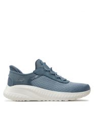 Skechers Sneakersy Bobs Squad Chaos-In Color 117504/SLT Niebieski. Niebieskie obuwie sportowe damskie Skechers, z materiału, bez zapięcia. Za 269.99 zł.