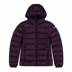 Kurtka Ocieplana Z Kapturem Dla Pań I Panów. Fioletowe kurtki damskie Champion, bez wzorów, z puchu, z kapturem. Za 560.99 zł.