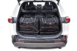 Torby Do Bagażnika Toyota Rav4 2018+ 5Szt Kjust. Czarne torby podróżne KJUST, bez wzorów, z kauczuku. Za 1,517.00 zł.