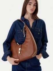 Guess Torebka Brooke HWBG98 97020 Brązowy. Brązowe torebki klasyczne damskie Guess, ze skóry, bez dodatków. Za 679.99 zł.