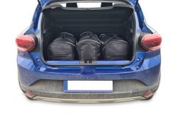 Torby Do Bagażnika Dacia Sandero 2021+ 3Szt Kjust. Czarne torby podróżne KJUST, bez wzorów, z kauczuku. Za 944.00 zł.