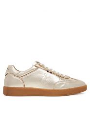 Beverly Hills Polo Club Sneakersy WI44-VOUN-02 Złoty. Żółte obuwie sportowe damskie Beverly Hills Polo Club, ze skóry, bez zapięcia. Za 229.99 zł.