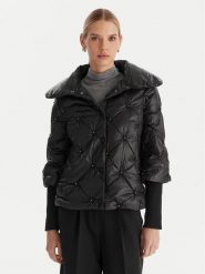 Joseph Ribkoff Kurtka przejściowa 253931 Czarny Regular Fit. Czarne kurtki damskie Joseph Ribkoff, xl, bez wzorów, z syntetyku, bez kaptura. Za 1,379.00 zł.
