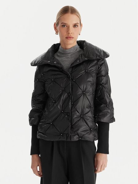 Joseph Ribkoff Kurtka przejściowa 253931 Czarny Regular Fit. Czarne kurtki damskie Joseph Ribkoff, xs, bez wzorów, z syntetyku, bez kaptura. Za 1,379.00 zł.