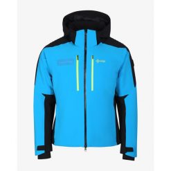 Kurtka narciarska unisex Kilpi DEXEN-U premium. Niebieskie kurtki damskie Kilpi, na zimę, m, bez wzorów, z nylonu, bez kaptura. Za 1,785.35 zł.