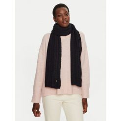 Szalik Tommy Hilfiger. Niebieskie szaliki damskie Tommy Hilfiger, bez wzorów. Za 399.99 zł.