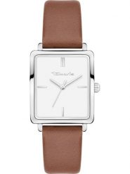 Tamaris Zegarek kwarcowy w kolorze srebrno-brązowo-białym rozmiar: onesize. Brązowe, analogowe zegarki damskie Tamaris, metalowe. Za 130.99 zł.