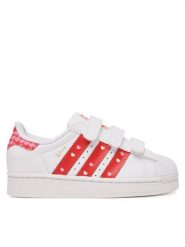 Adidas Sneakersy Superstar Led Lights Cf I KK1295 Biały. Białe buty sportowe dziewczęce Adidas, bez wzorów, ze skóry, bez zapięcia. Za 369.99 zł.