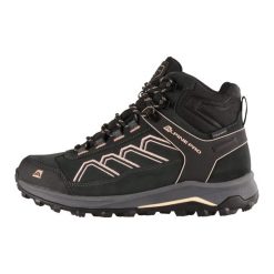 Buty turystyczne damskie za kostkę Alpine Pro Wuteve. Szare obuwie trekkingowe damskie Alpine Pro, przed kolano, bez zapięcia. Za 349.00 zł.