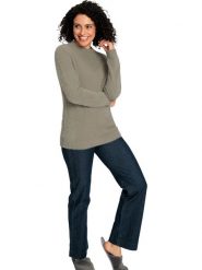 WITT WEIDEN Sweter w kolorze khaki rozmiar: 42. Brązowe swetry klasyczne damskie WITT WEIDEN, bez kołnierzyka. Za 39.99 zł.