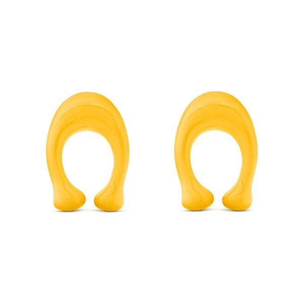 Kolczyki Coach. Żółte kolczyki damskie Coach, złote. Za 119.99 zł.