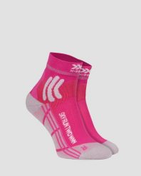 Skarpety biegowe damskie X-Socks Sky Run Two 4.0. Białe skarpetki damskie X Socks, bez wzorów. Za 75.00 zł.