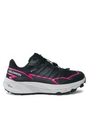 Salomon Buty do biegania Thundercross GORE-TEX L47383500 Czarny. Czarne obuwie sportowe damskie Salomon, z gore-texu, bez zapięcia, do biegania. Za 619.99 zł.