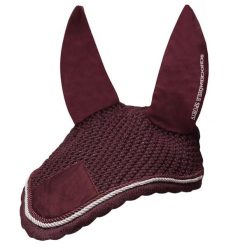 Czapka przeciw owadom dla konia Schockemöehle Neo Star Fly Veil. Czerwone czapki damskie SCHOCKEMÖHLE, bez wzorów, z bawełny. Za 183.50 zł.