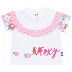 2Be3 T-Shirt Dziewczęcy Foxy 74 Biały/Różowy. Białe koszulki i t-shirty dziewczęce 2Be3. W wyprzedaży za 31.79 zł.